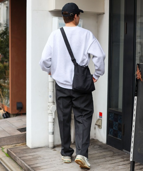 SPINNS(スピンズ)の「【サイズ展開あり・ユニセックスで着用可能】テーラードスラックスパンツ(スラックス・メンズ・チャコール/ブラック・L/M/S)」の17枚目の写真