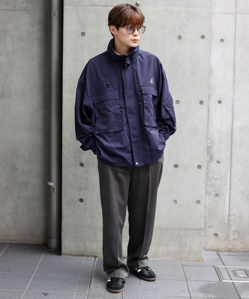 SPINNS(スピンズ)の「【サイズ展開あり・ユニセックスで着用可能】テーラードスラックスパンツ(スラックス・メンズ・チャコール/ブラック・L/M/S)」の21枚目の写真