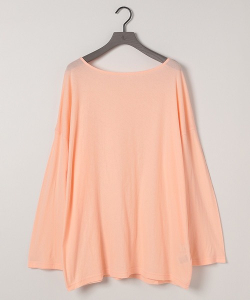 tシャツ 「eL」Sheer Loose Tee LS/100528 レディース eL】Sheer Loose Tee LS/100528（Tシャツ/カットソー）｜eL