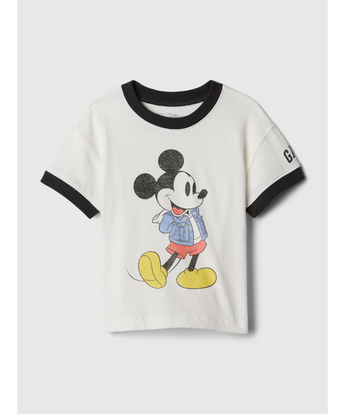 GAP（ギャップ）の「babyGap ディズニー ミッキーマウス グラフィックTシャツ（Tシャツ/カットソー・キッズ・ホワイト・18-24M/3 YRS/4 YRS/5 YRS/2 YRS/12-18M）」の4枚目の写真