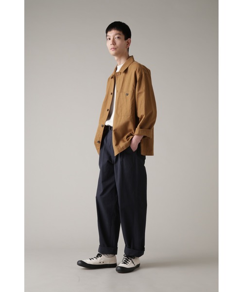Mhl⭐️ ドライコットンジャージ⭐️DRY COTTON JERSEY 2024 MHL.(エムエイチエル) / HEAVYWEIGHT DRY COTTON JERSEY/L