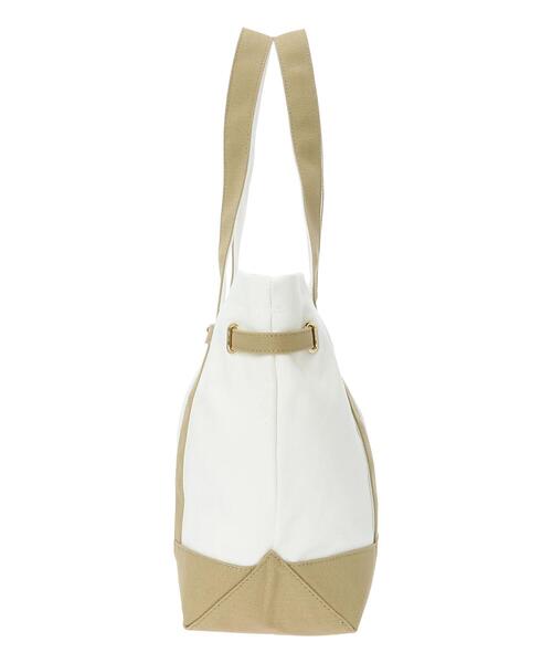 Lugnoncure（ルノンキュール）の「キャンバストートバッグ（ハンドバッグ・レディース・ベージュ/ブラック・F）」の9枚目の写真