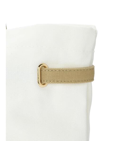 Lugnoncure（ルノンキュール）の「キャンバストートバッグ（ハンドバッグ・レディース・ベージュ/ブラック・F）」の4枚目の写真