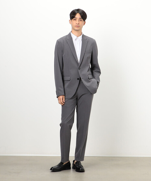COMME CA ISM(コムサイズム)の「【セットアップ対応】ウォッシャブル SUPER-TEX ジャケット(スーツジャケット・メンズ・グレー/ネイビー/ブルー/ブラック・S/XL/L/M)」の13枚目の写真