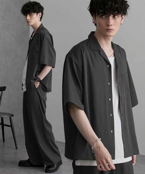 MONO-MART（モノマート）の「【セットアップ】綾トロミ オーバー