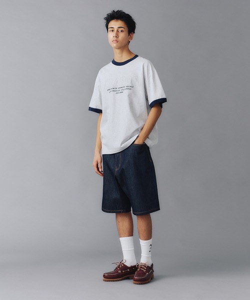 XLARGE(エクストララージ)の「OG DENIM SHORT PANTS(デニムパンツ・メンズ・ブラック/インディゴブルー・30inch/32inch/34inch/36inch)」の13枚目の写真