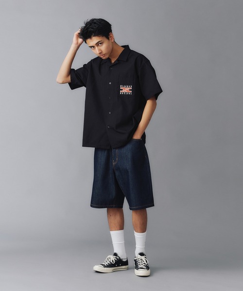 XLARGE(エクストララージ)の「OG DENIM SHORT PANTS(デニムパンツ・メンズ・ブラック/インディゴブルー・30inch/32inch/34inch/36inch)」の14枚目の写真