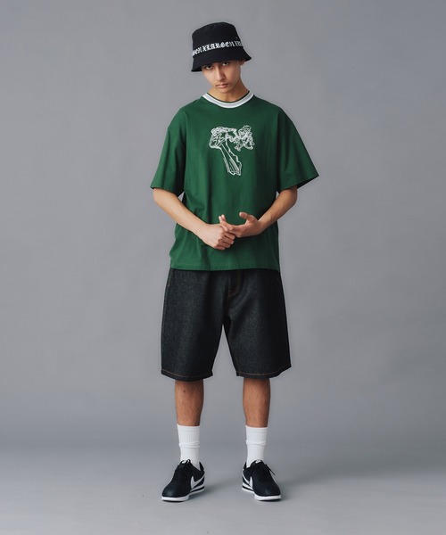 XLARGE(エクストララージ)の「OG DENIM SHORT PANTS(デニムパンツ・メンズ・ブラック/インディゴブルー・30inch/32inch/34inch/36inch)」の20枚目の写真