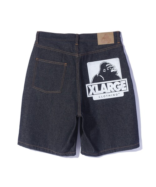 XLARGE(エクストララージ)の「OG DENIM SHORT PANTS(デニムパンツ・メンズ・ブラック/インディゴブルー・30inch/32inch/34inch/36inch)」の3枚目の写真
