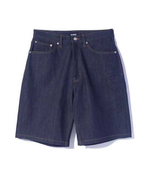 XLARGE(エクストララージ)の「OG DENIM SHORT PANTS(デニムパンツ・メンズ・ブラック/インディゴブルー・30inch/32inch/34inch/36inch)」の5枚目の写真