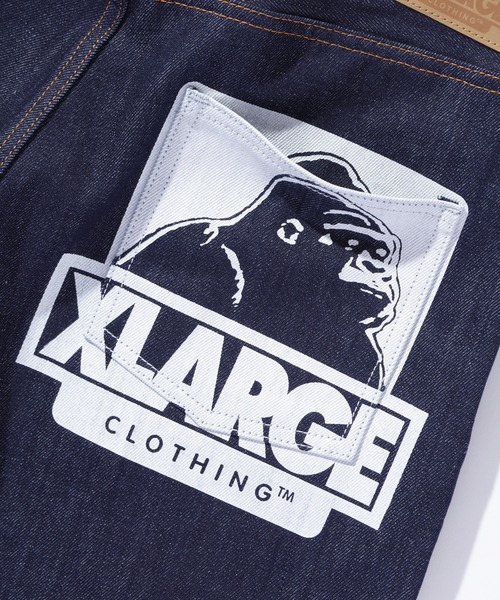 XLARGE(エクストララージ)の「OG DENIM SHORT PANTS(デニムパンツ・メンズ・ブラック/インディゴブルー・30inch/32inch/34inch/36inch)」の8枚目の写真