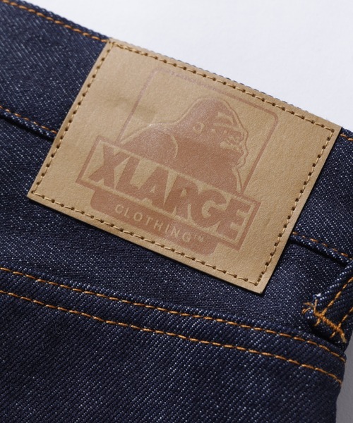 XLARGE(エクストララージ)の「OG DENIM SHORT PANTS(デニムパンツ・メンズ・ブラック/インディゴブルー・30inch/32inch/34inch/36inch)」の9枚目の写真