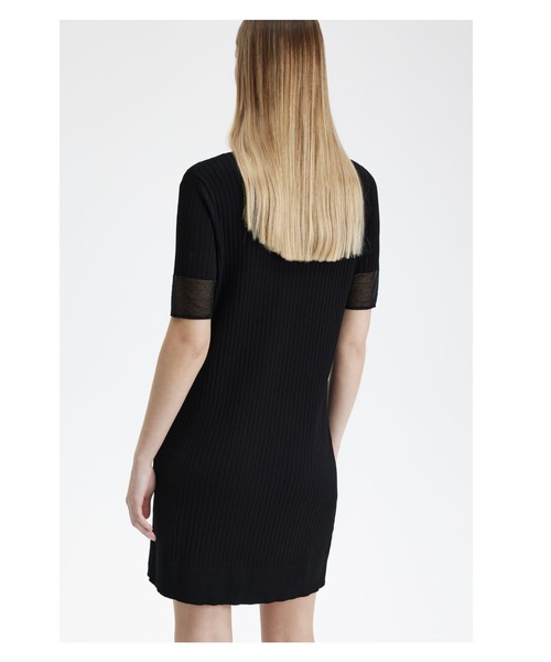 FRED PERRY（フレッドペリー）の「Sheer Trim Knitted Shirt
