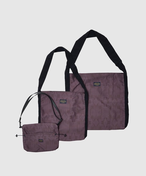 PENDLETON（ペンドルトン）の「【 PENDLETON / ペンドルトン 】 2way リップストップ素材 ショルダー トート バッグ 大容量 L（トートバッグ・メンズ・ターコイズブルー/オフホワイト/ブラック・FREE）」の14枚目の写真