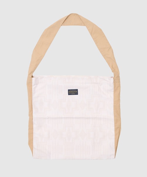 PENDLETON（ペンドルトン）の「【 PENDLETON / ペンドルトン 】 2way リップストップ素材 ショルダー トート バッグ 大容量 L（トートバッグ・メンズ・ターコイズブルー/オフホワイト/ブラック・FREE）」の17枚目の写真