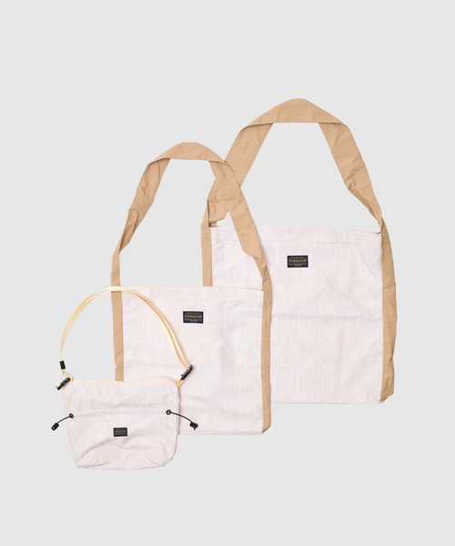 PENDLETON（ペンドルトン）の「【 PENDLETON / ペンドルトン 】 2way リップストップ素材 ショルダー トート バッグ 大容量 L（トートバッグ・メンズ・ターコイズブルー/オフホワイト/ブラック・FREE）」の15枚目の写真