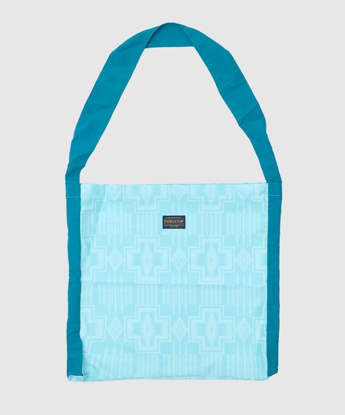 PENDLETON（ペンドルトン）の「【 PENDLETON / ペンドルトン 】 2way リップストップ素材 ショルダー トート バッグ 大容量 L（トートバッグ・メンズ・ターコイズブルー/オフホワイト/ブラック・FREE）」の21枚目の写真