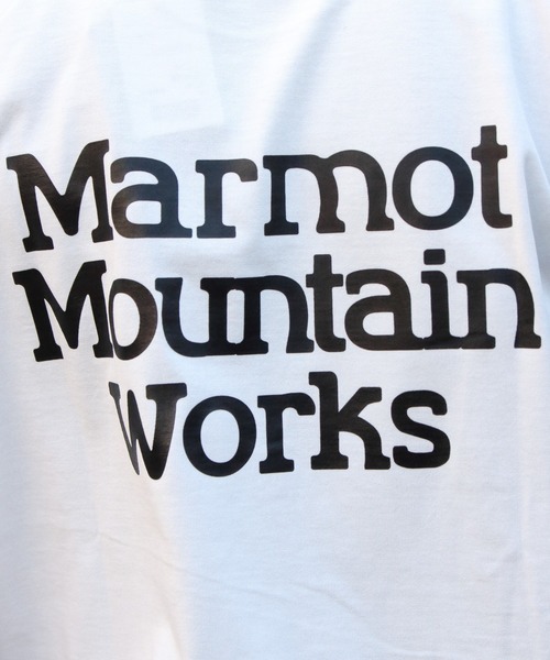 MARMOT(マーモット)の「Marmot/マーモット マーモットTEE Marmots-T(Tシャツ/カットソー・メンズ・ホワイト/グレー/ブラック・M/L/XL)」の8枚目の写真