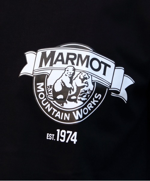 MARMOT(マーモット)の「Marmot/マーモット マーモットTEE Marmots-T(Tシャツ/カットソー・メンズ・ホワイト/グレー/ブラック・M/L/XL)」の15枚目の写真