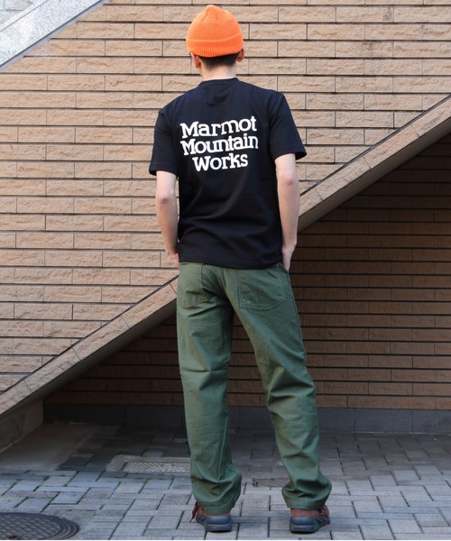 MARMOT(マーモット)の「Marmot/マーモット マーモットTEE Marmots-T(Tシャツ/カットソー・メンズ・ホワイト/グレー/ブラック・M/L/XL)」の14枚目の写真