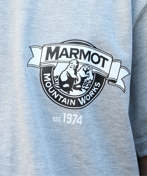MARMOT(マーモット)の「Marmot/マーモット マーモットTEE Marmots-T(Tシャツ/カットソー・メンズ・ホワイト/グレー/ブラック・M/L/XL)」の19枚目の写真