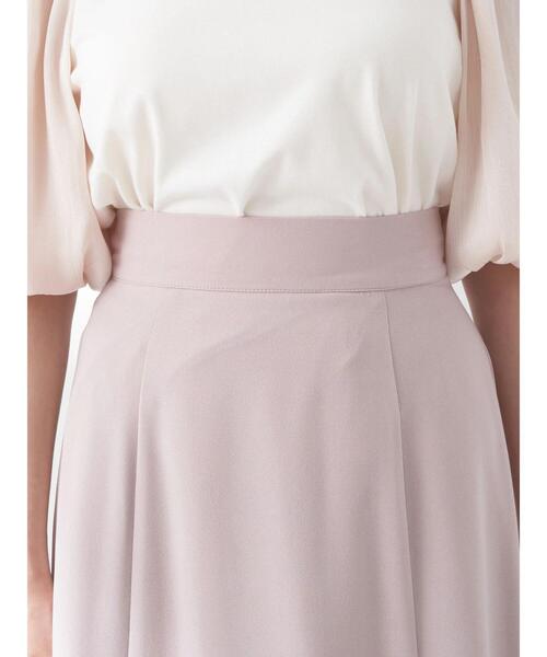 earth music&ecology（アースミュージックアンドエコロジー）の「バイカラーラッフルヘムスカート（スカート・レディース・ベージュ/ピンクベージュ/ブルー・M/S）」の21枚目の写真