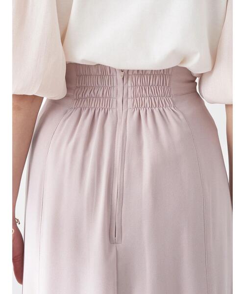 earth music&ecology（アースミュージックアンドエコロジー）の「バイカラーラッフルヘムスカート（スカート・レディース・ベージュ/ピンクベージュ/ブルー・M/S）」の22枚目の写真