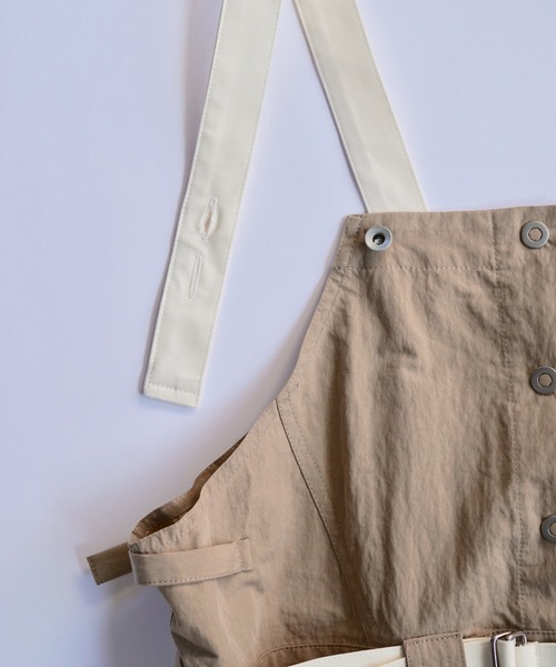 sneeuw(スニュウ)の「サロペット(サロペット/オーバーオール・レディース・パープル/ベージュ・ONESIZE)」の12枚目の写真