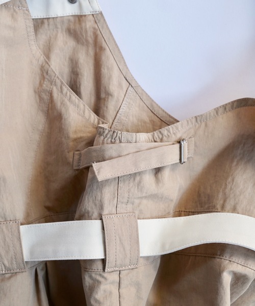 sneeuw(スニュウ)の「サロペット(サロペット/オーバーオール・レディース・パープル/ベージュ・ONESIZE)」の13枚目の写真