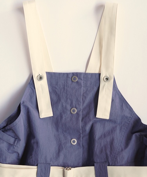 sneeuw(スニュウ)の「サロペット(サロペット/オーバーオール・レディース・パープル/ベージュ・ONESIZE)」の16枚目の写真