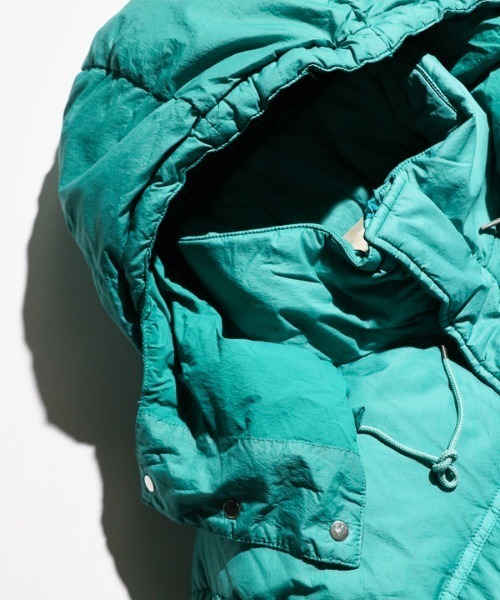 Ten-C（テンシー）の「TEN C / テンシー ASPEN DOWN JACKET アスペンダウンジャケット (TC-J1319)（ダウンジャケット/コート・メンズ・ターコイズブルー・LARGE/MEDIUM）」の9枚目の写真