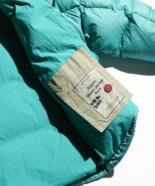 Ten-C（テンシー）の「TEN C / テンシー ASPEN DOWN JACKET アスペンダウンジャケット (TC-J1319)（ダウンジャケット/コート・メンズ・ターコイズブルー・LARGE/MEDIUM）」の16枚目の写真
