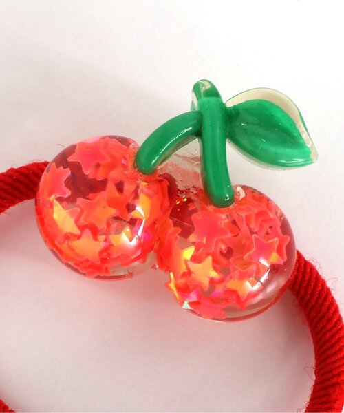 apres les cours（アプレレクール）の「フルーツヘアゴム2個セット（ヘアゴム・キッズ・ピンク/レッド・FREE）」の10枚目の写真