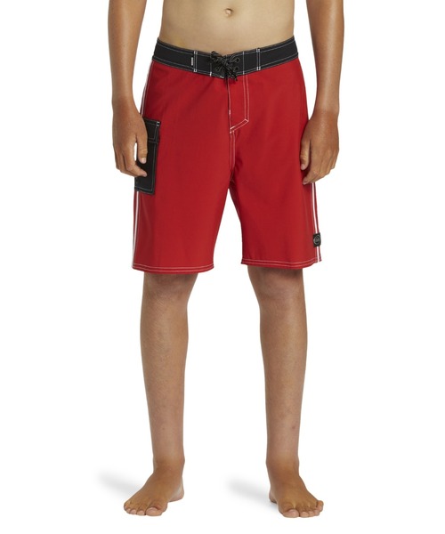 【セール】SATURN SOLID YTH 17/クイックシルバーキッズボードショーツ ・サーフトランクス (水着)（水着）｜Quiksilver（クイックシルバー）