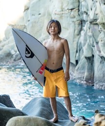 【予約販売】本 Quiksilver｜クイックシルバーの水着（イエロー/黄色系）通販 ウェア