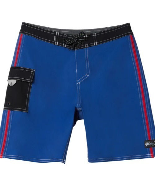 Quiksilver サーフショーツ 青灰ピンクストライプ セール】EVERYDAY STRAIGHT VL/クイックシルバーウエストゴム総