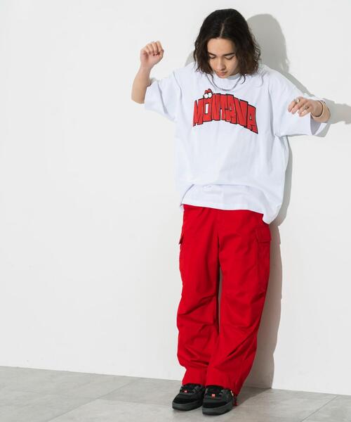 WEGO(ウィゴー)の「WEGO/アクセ付きグラフィックT(Tシャツ/カットソー・メンズ・グリーン/ホワイト/ブラック/ブラック系その他/ホワイト系その他・MEDIUM/LARGE)」の6枚目の写真