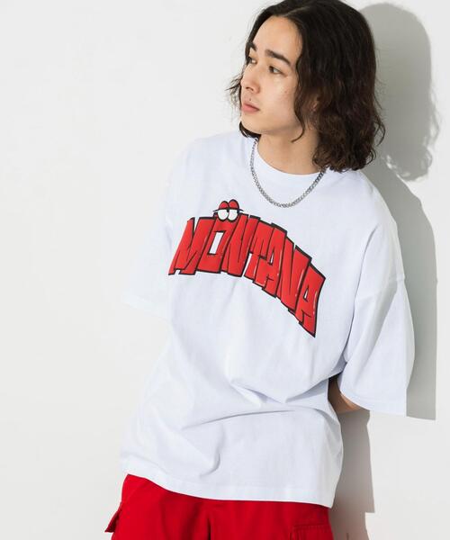 WEGO(ウィゴー)の「WEGO/アクセ付きグラフィックT(Tシャツ/カットソー・メンズ・グリーン/ホワイト/ブラック/ブラック系その他/ホワイト系その他・MEDIUM/LARGE)」の13枚目の写真