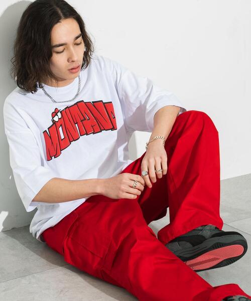WEGO(ウィゴー)の「WEGO/アクセ付きグラフィックT(Tシャツ/カットソー・メンズ・グリーン/ホワイト/ブラック/ブラック系その他/ホワイト系その他・MEDIUM/LARGE)」の16枚目の写真