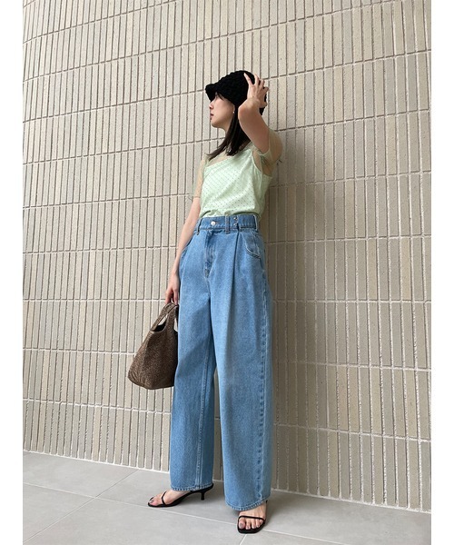 SNIDEL（スナイデル）の「ラメバリエハンドバッグ（ハンドバッグ・レディース・ライム/ブロンズ/シルバー/その他/ブラック・FREE）」の10枚目の写真