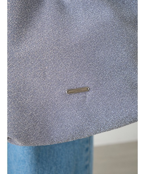 SNIDEL（スナイデル）の「ラメバリエハンドバッグ（ハンドバッグ・レディース・ライム/ブロンズ/シルバー/その他/ブラック・FREE）」の13枚目の写真