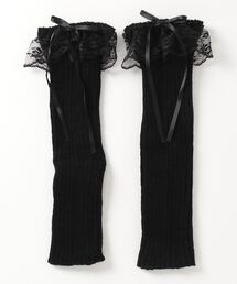 SILVER BULLET（シルバーバレット）の「『SBLTR』ユニセックス レースフリル付レッグウォーマー 靴下（レッグウォーマー）」