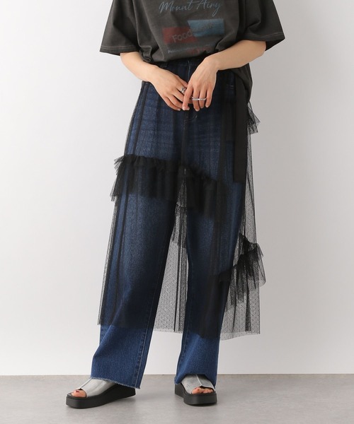 LEPSIM(レプシィム)の「チュールラップスカート 117466(スカート・レディース・ドット/ブラック・FREE)」の11枚目の写真