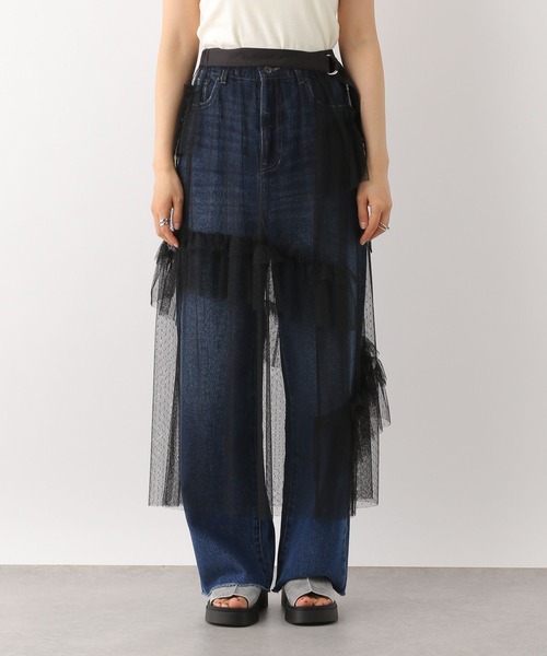 LEPSIM(レプシィム)の「チュールラップスカート 117466(スカート・レディース・ドット/ブラック・FREE)」の16枚目の写真