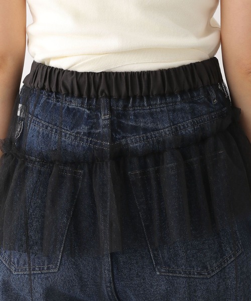 LEPSIM(レプシィム)の「チュールラップスカート 117466(スカート・レディース・ドット/ブラック・FREE)」の22枚目の写真