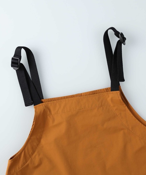 CAMP7（キャンプセブン）の「【CAMP7】撥水ジャンパースカート / UVカット（サロペット/オーバーオール・レディース・ブラック/イエロー・L/M）」の21枚目の写真