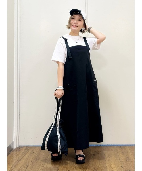 限定様【キャンプセブン】CAMP7♡新品未使用♡撥水ジャンパースカート【М】黒 CAMP7（キャンプセブン）の「【CAMP7】撥水ジャンパースカート / UV