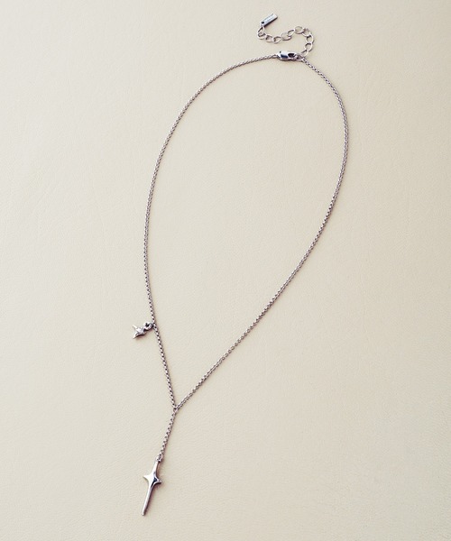 GOLDY（ゴールディ）の「トゥインクル モチーフ ネックレス（ネックレス・レディース・シルバー/ガンメタ/ゴールド・FREE）」の2枚目の写真