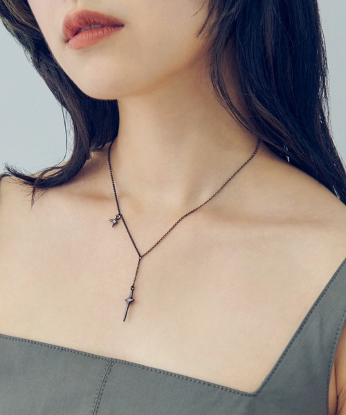 GOLDY（ゴールディ）の「トゥインクル モチーフ ネックレス（ネックレス・レディース・シルバー/ガンメタ/ゴールド・FREE）」の3枚目の写真
