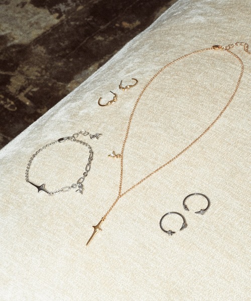 GOLDY（ゴールディ）の「トゥインクル モチーフ ネックレス（ネックレス・レディース・シルバー/ガンメタ/ゴールド・FREE）」の10枚目の写真